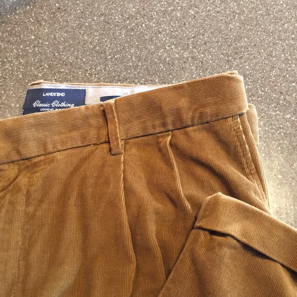 lands end mens corduroy pants